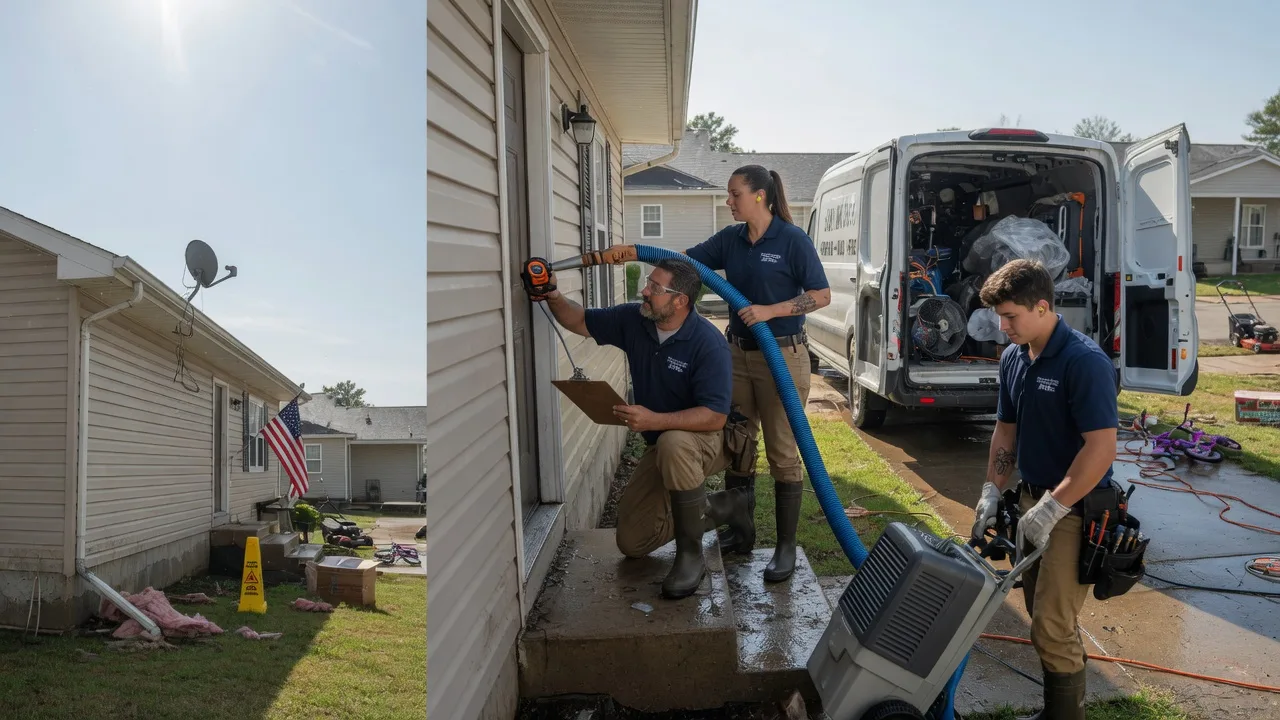 Ceiling Water Damage Restoration in Stafford, TX near me