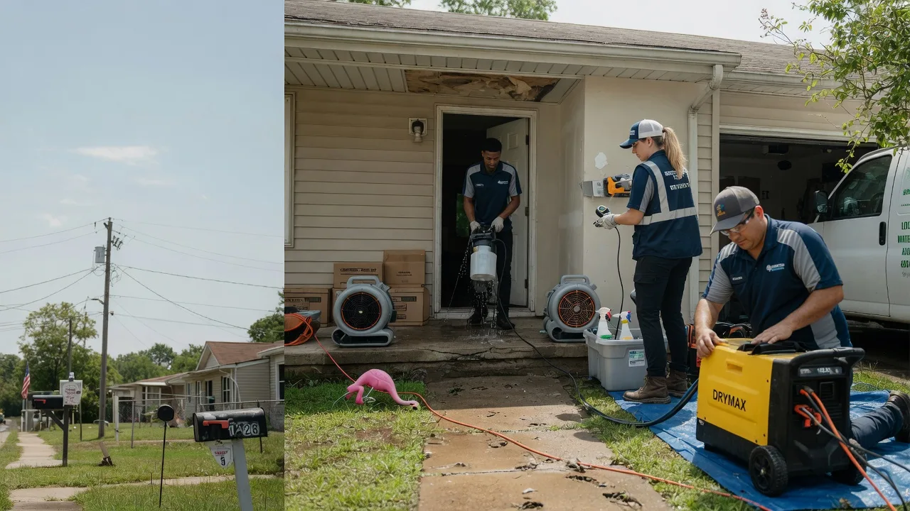 Storm Damage Water Removal in Stafford, TX near me